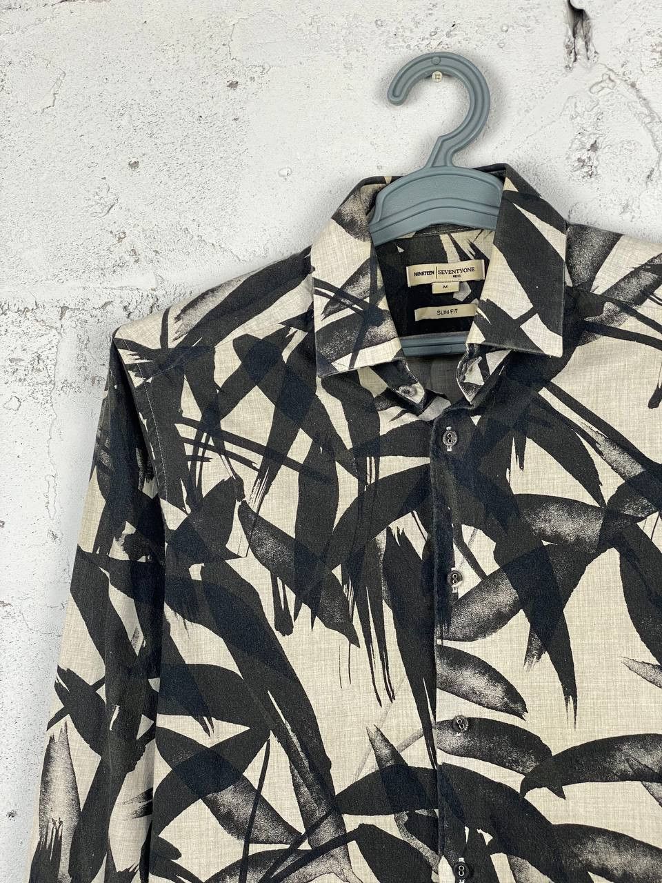 Designer × Reiss Reiss Strelitizia Printed Long Sleeve Shirt Size US M / EU 48-50 / 2 - 3 Thumbnail