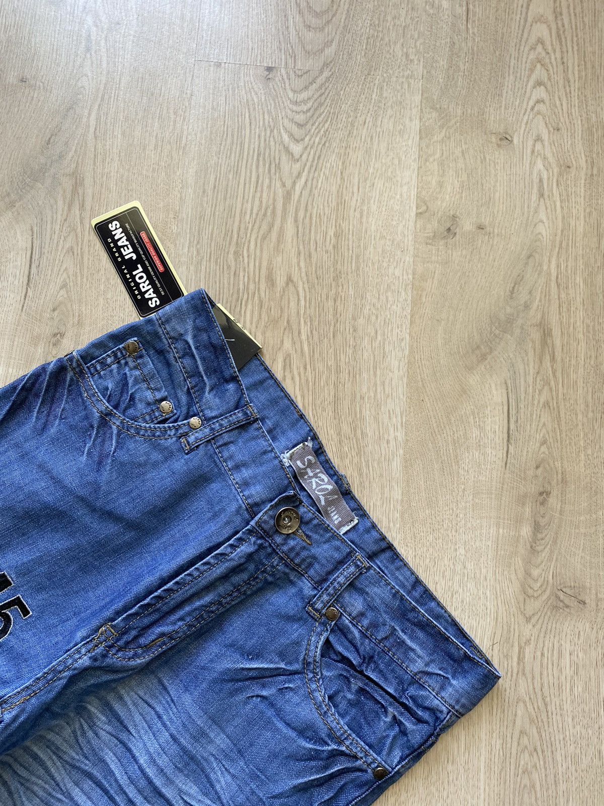 Hysteric Glamour × If Six Was Nine × Vintage Vintage Diesel Style Jeans Big Logo Japanese Scorpion Y2K Size US 30 / EU 46 - 5 Thumbnail