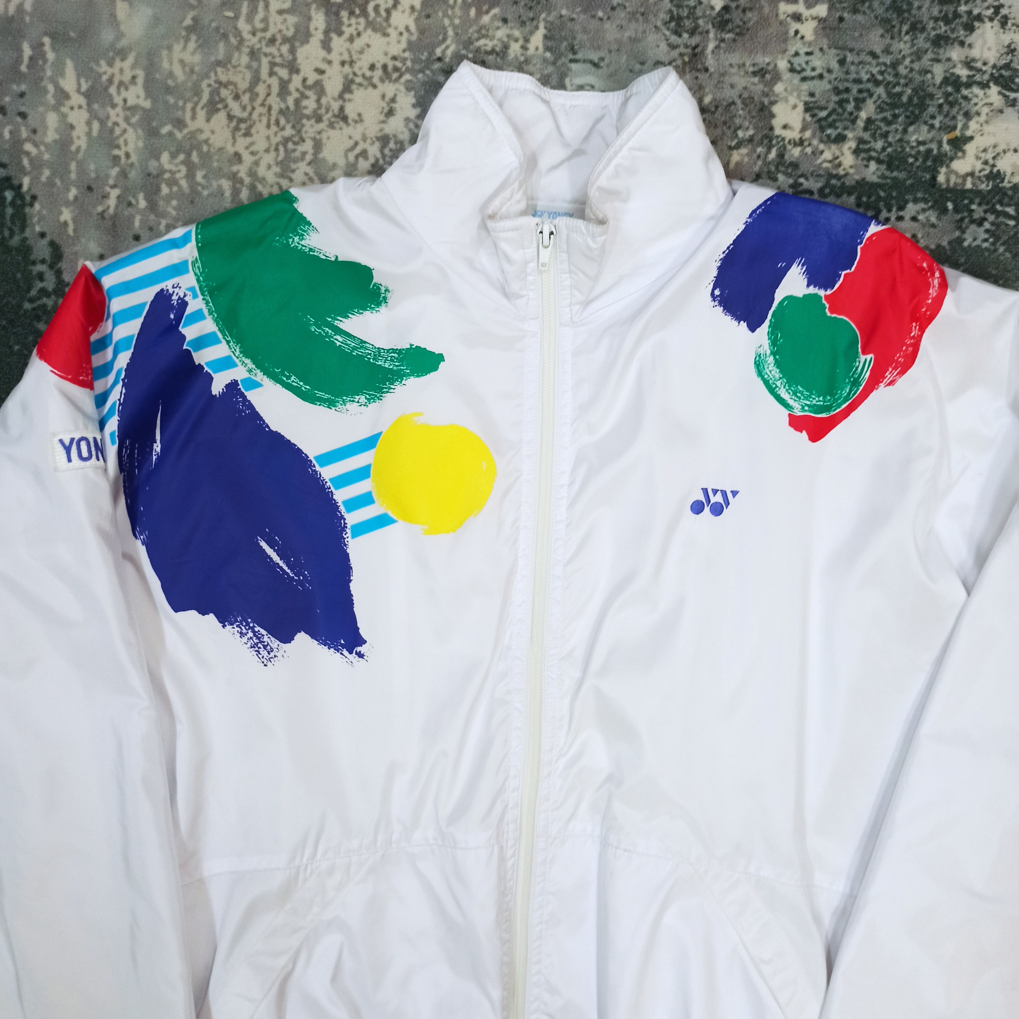 Sports Specialties Vintage 90s Yonex Windbreaker Jacket Good Condition Size US L / EU 52-54 / 3 - 2 Thumbnail