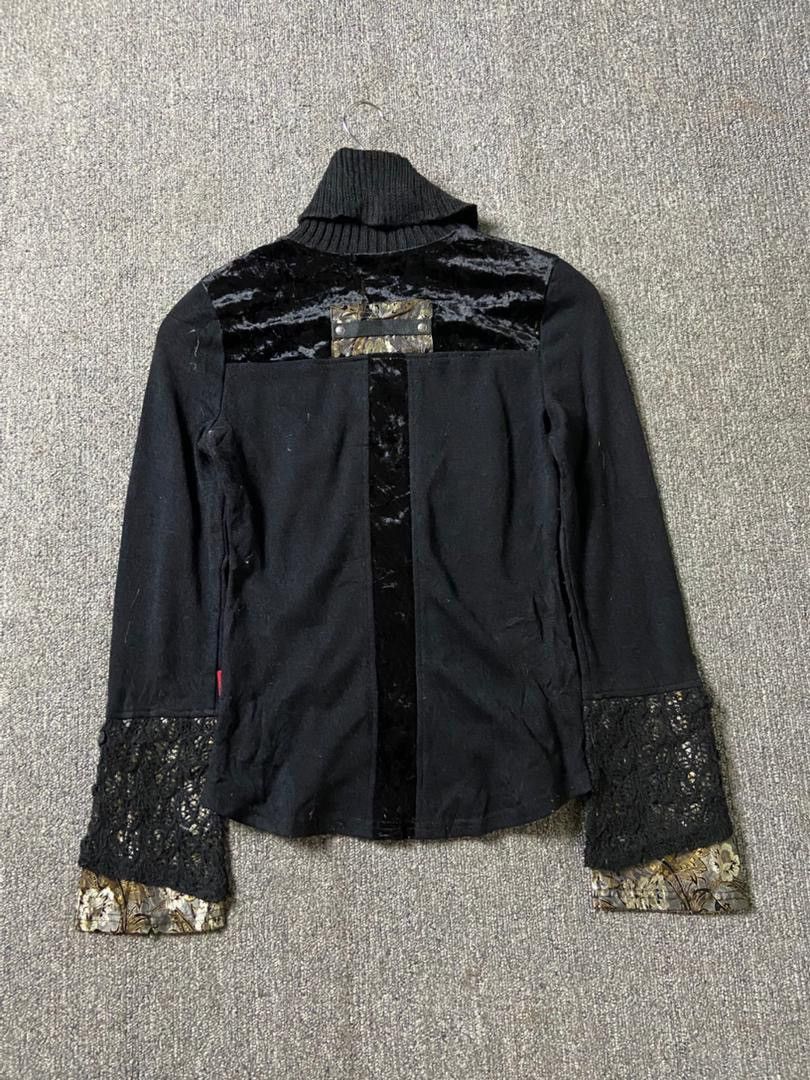 Japanese Brand Ozz Croce Japanese Brand Gothic Style Jacket (182) Size XS / US 0-2 / IT 36-38 - 2 Thumbnail