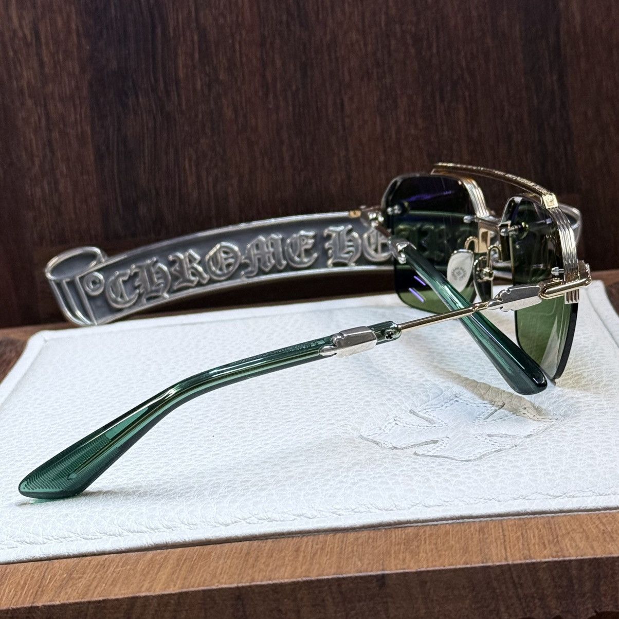 Chrome Hearts Chrome Hearts BIDI ESEM Sunglasses Size ONE SIZE - 8 Thumbnail