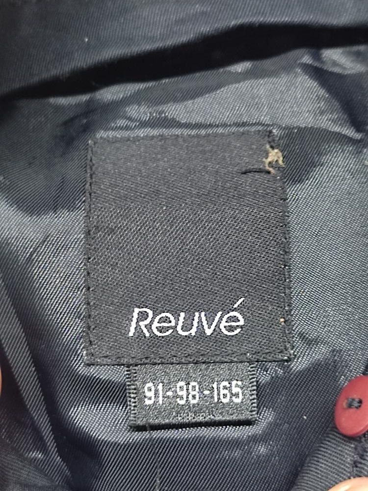 Designer × Japanese Brand REUVÉ DESIGNER OVER COAT BLACK Size US M / EU 48-50 / 2 - 6 Thumbnail