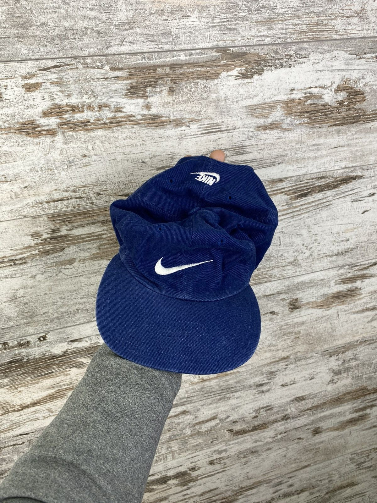 Nike × Vintage Mens Vintage Nike swoosh cap hats big logo acg streetwear Size ONE SIZE - 1 Thumbnail