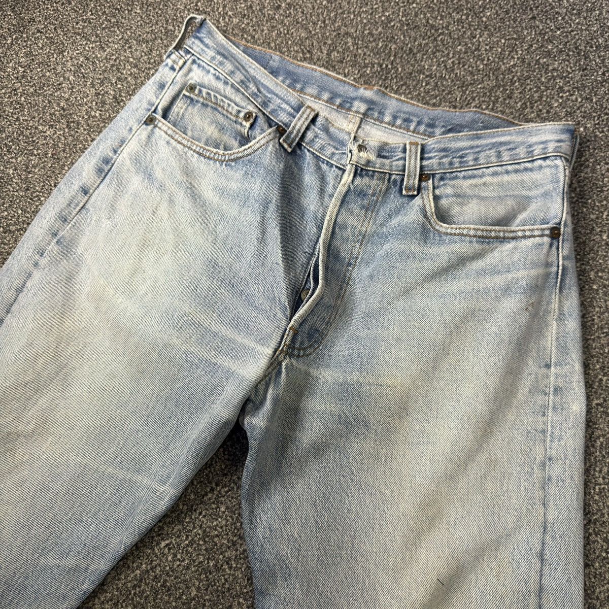 Levi's Vintage Clothing 🔥🇺🇸 Vintage Levis 501 Classic Aging Distressed Denim Size US 33 - 3 Thumbnail