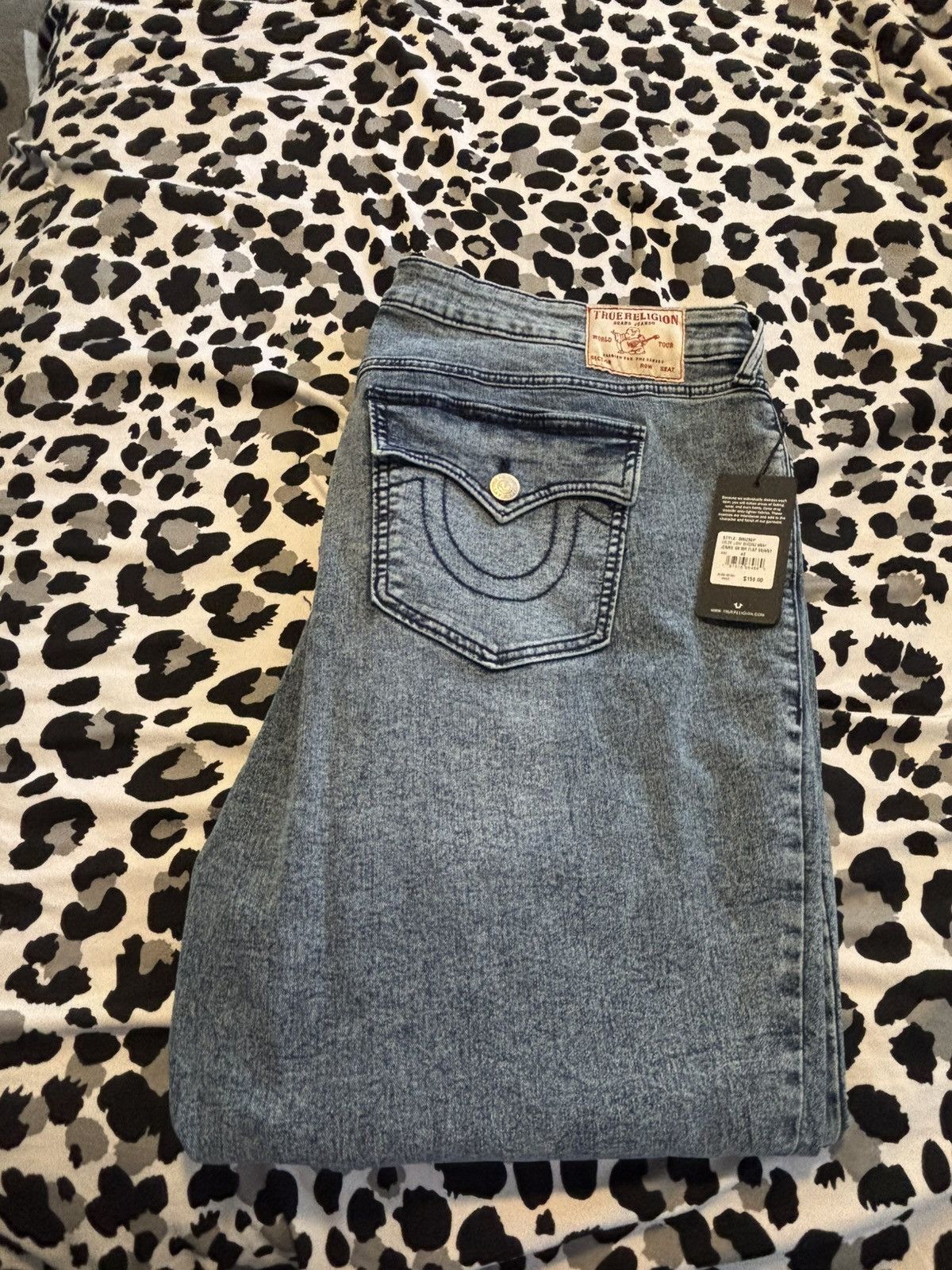 True Religion PLUS JENNIE HIGH RISE CURVY SKINNY JEAN Size 42" / US 20 - 3 Thumbnail