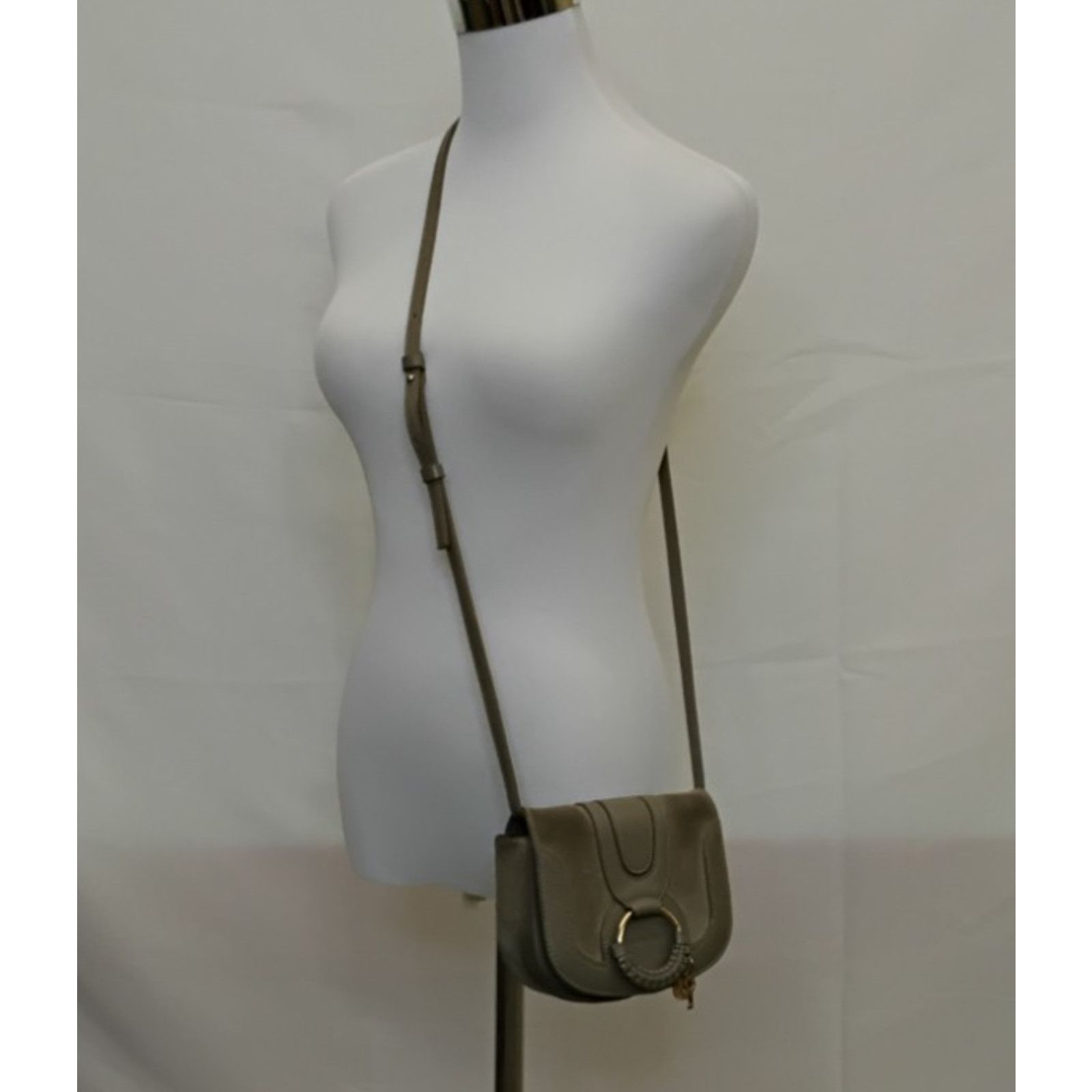See by Chloe See by Chloe Mini Hana Crossbody Brown Taupe Leather Suede Size ONE SIZE - 2 Thumbnail