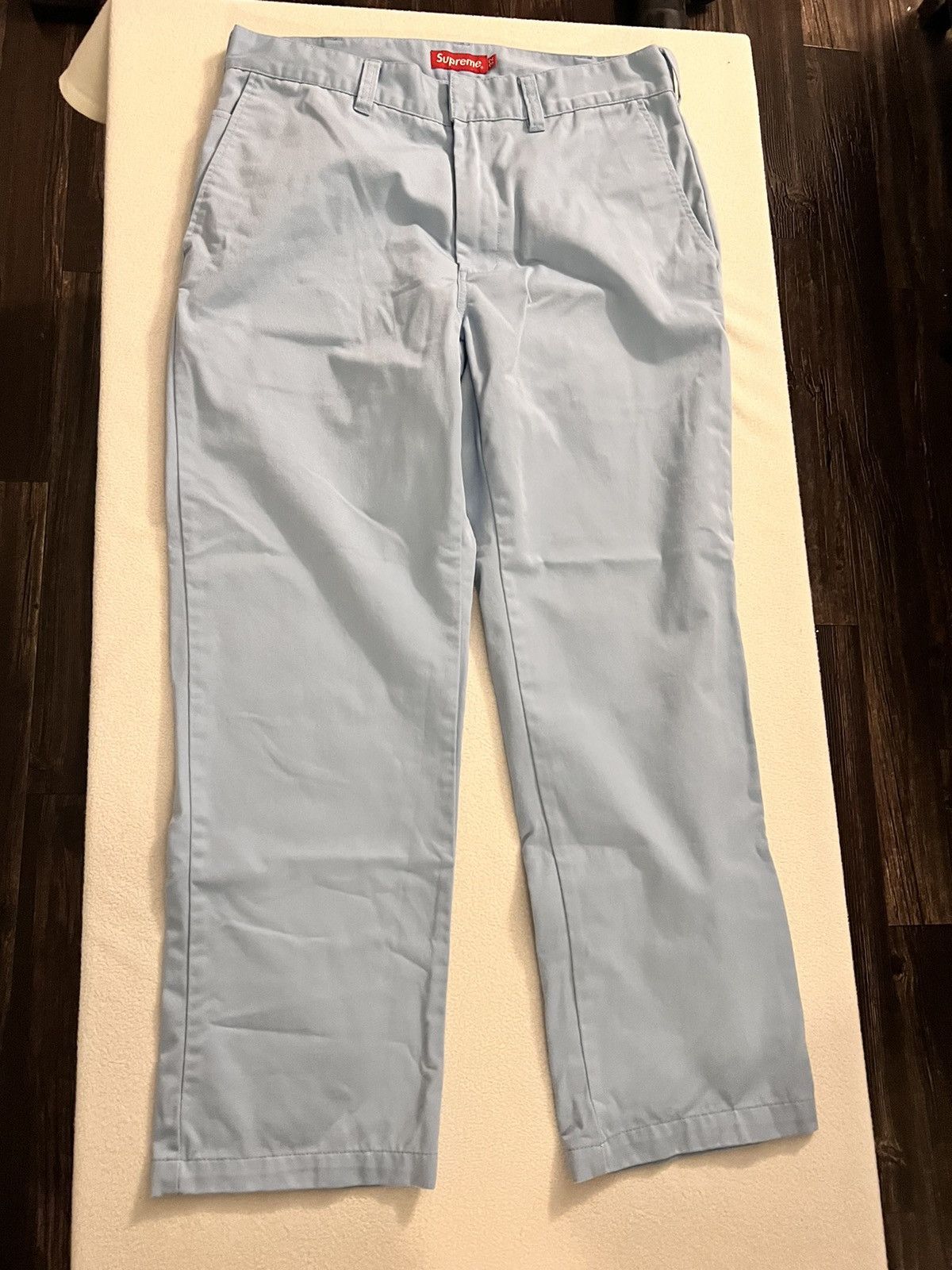 Supreme Supreme Blue Pants Size US 32 / EU 48 - 1 Thumbnail