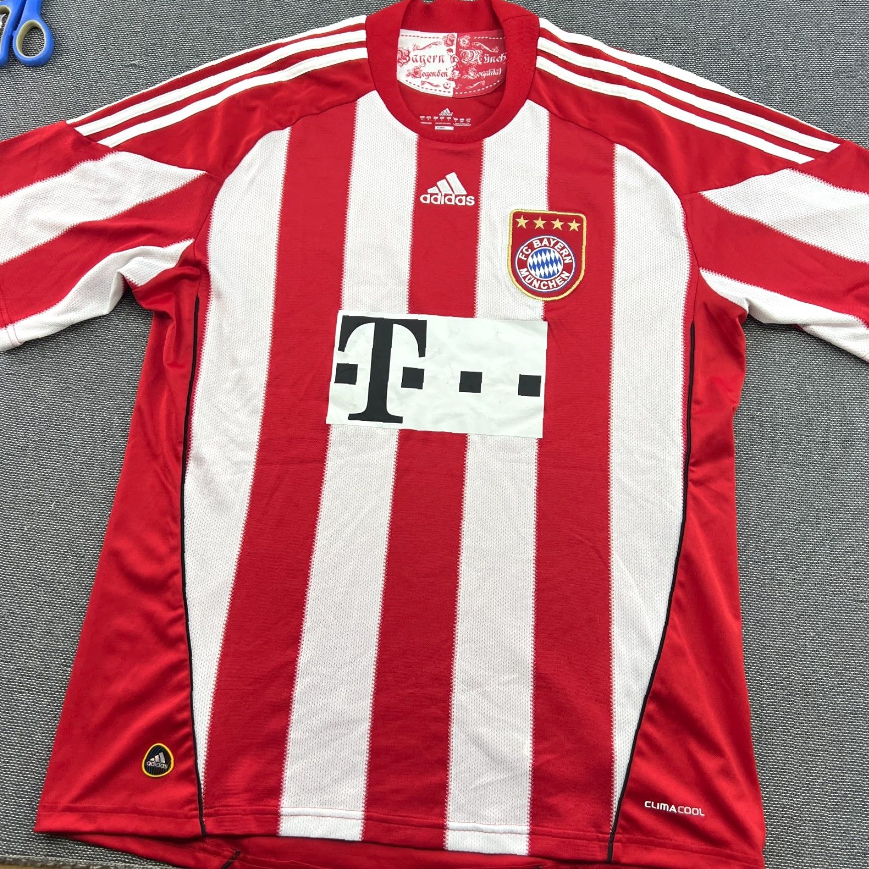 Adidas Bayern Munich Shirt Mens L Adidas Jersey Football Quick Dry Moisture Wicking Multicolor 2010 2011 Ivica Oli Home Size US L / EU 52-54 / 3 - 3 Thumbnail