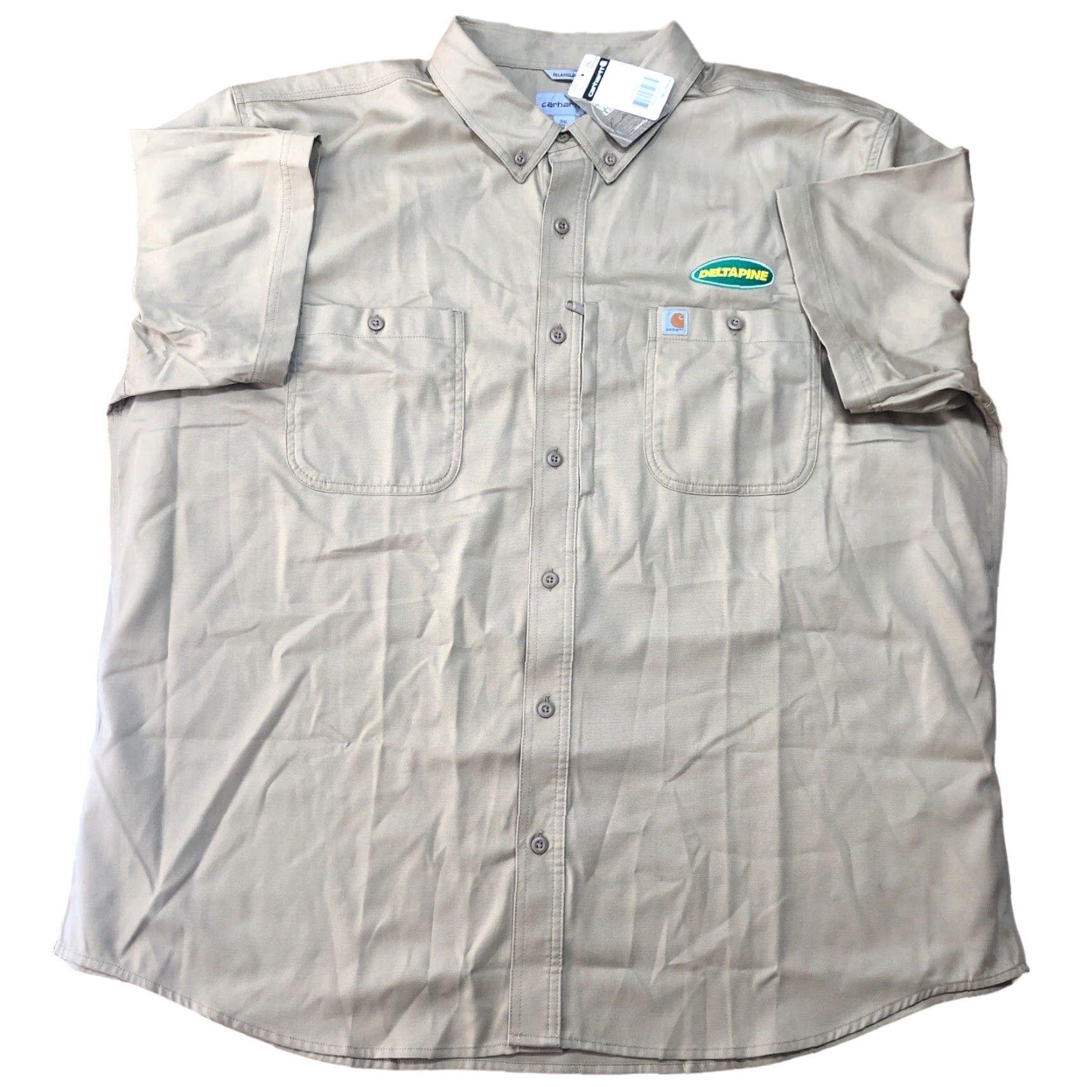 Carhartt Carhartt NWT Rugged Professional SeriesTan Relaxed Fit Button Shirt 3XL 102537 Size US XXL / EU 58 / 5 - 2 Thumbnail