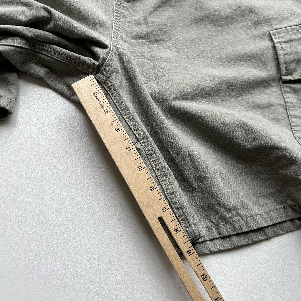 Stussy × Vintage Vintage Stussy Work Gear Cargo Shorts XXL Rare Size US 38 / EU 54 - 6 Thumbnail
