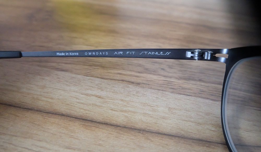 Japanese Brand Owndays Air Fit AF1001-K C2 Glasses Size ONE SIZE - 5 Thumbnail