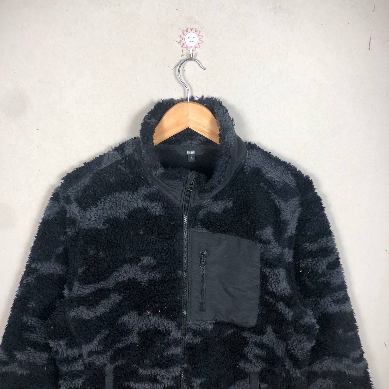 Uniqlo Avant Garde Uniqlo Camouflage Pile Sherpa Boa Jacket Size US L / EU 52-54 / 3 - 3 Thumbnail