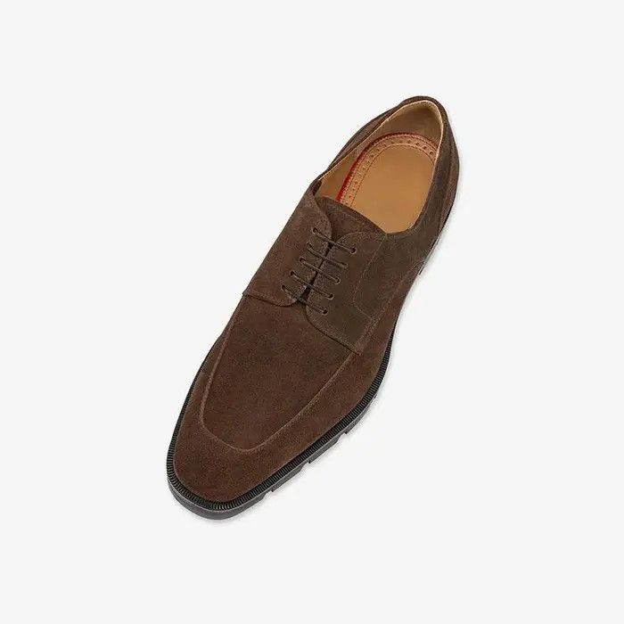 Christian Louboutin o1s1wg110125 Davisol Flat Shoes in Brown Size US 9 / EU 42 - 3 Thumbnail