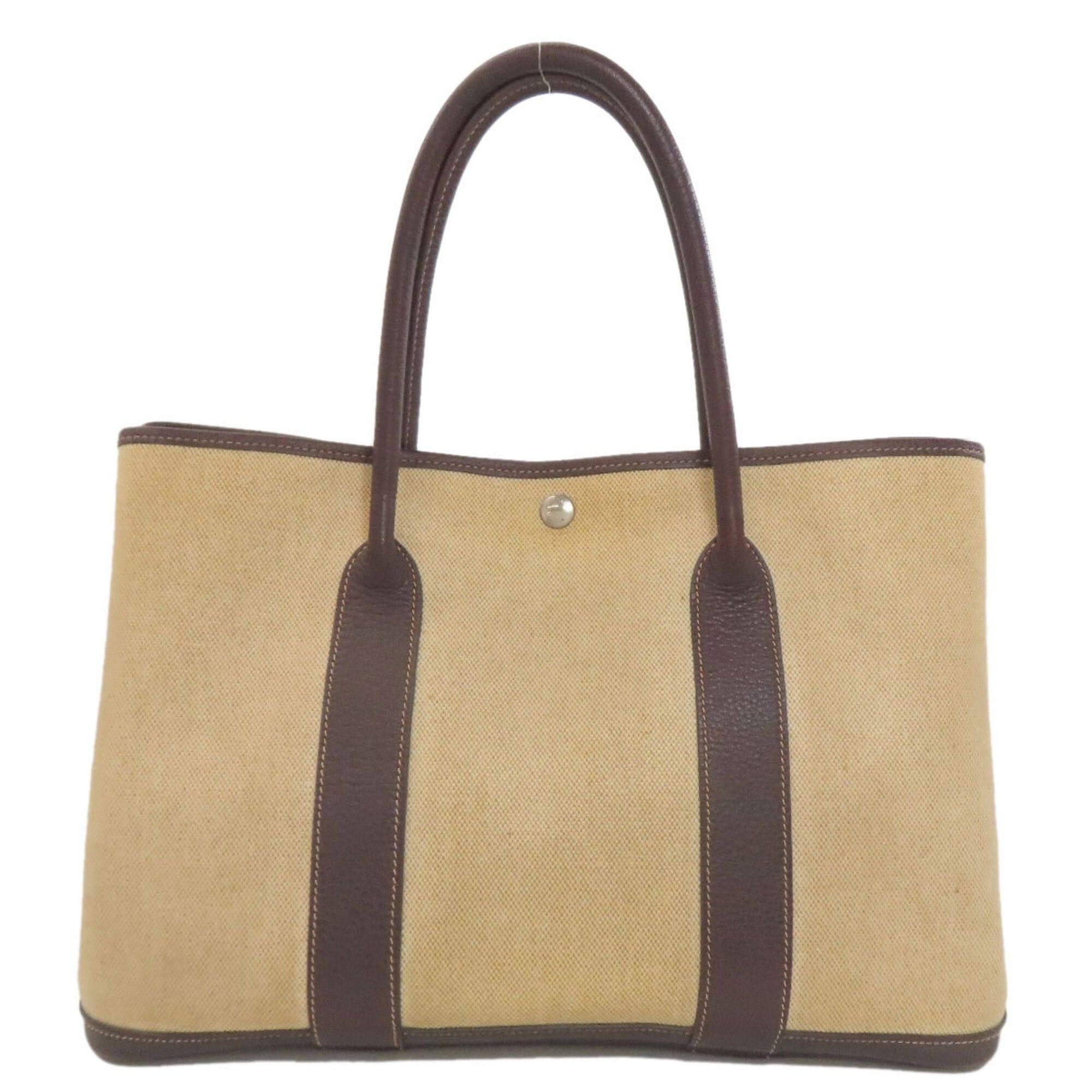 Hermes Hermes Garden Party PM Tote Bag, Silver Hardware, Toile H, Women's Size ONE SIZE - 1 Thumbnail
