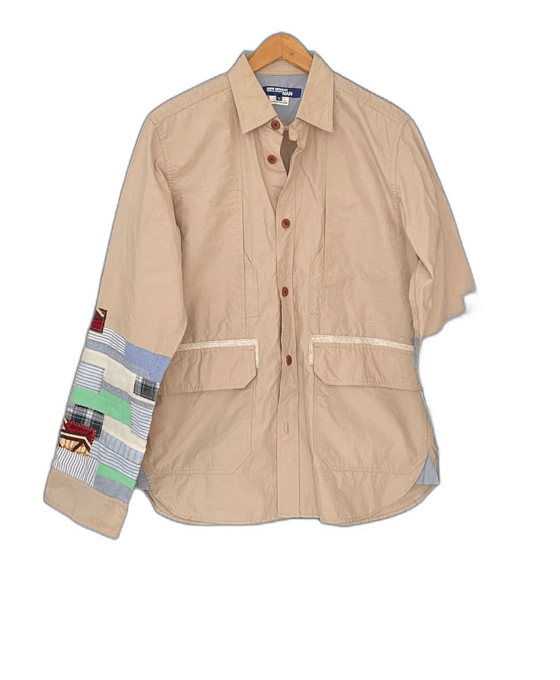 Junya Watanabe Junya Watanabe Man Floral Sleeve Shirt Jacket Size M / US 6-8 / IT 42-44 - 1 Thumbnail