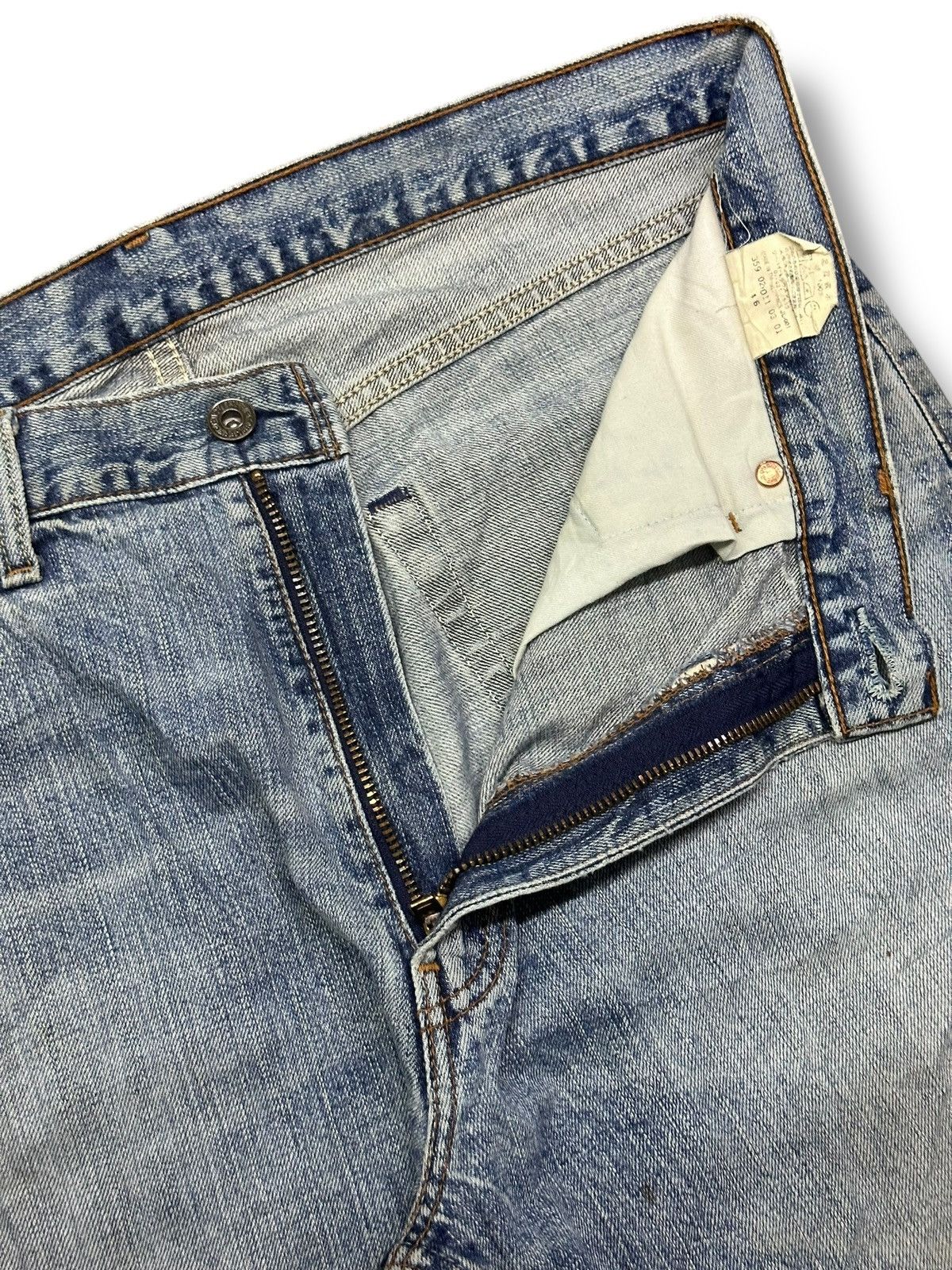 Levi's Vintage Levi’s 502 Distressed Straight Fit Denim Faded Wash Size US 36 / EU 52 - 10 Thumbnail