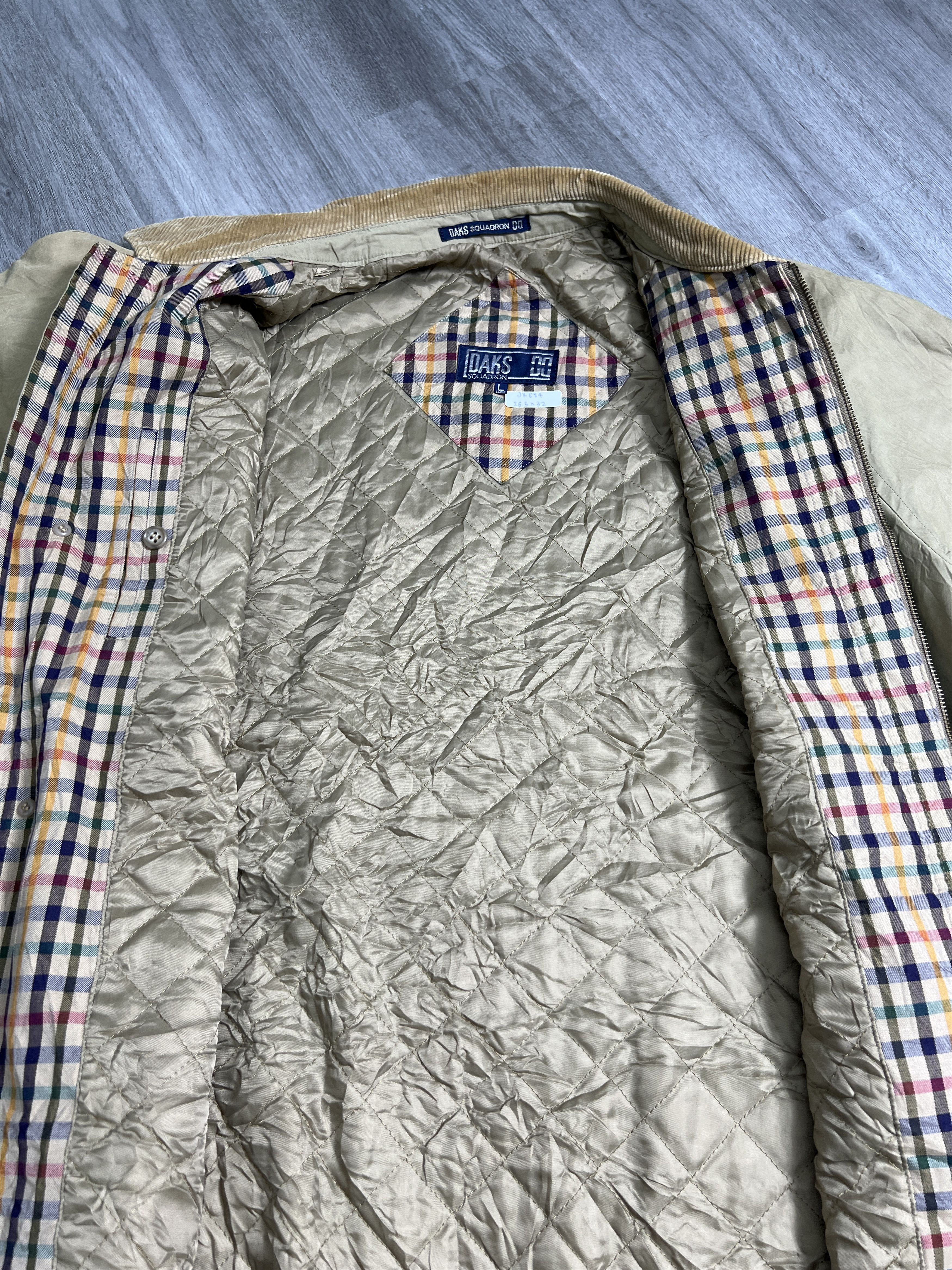DAKS DAKS London Squadron Lined Coat (L) JK674 Size US L / EU 52-54 / 3 - 5 Thumbnail