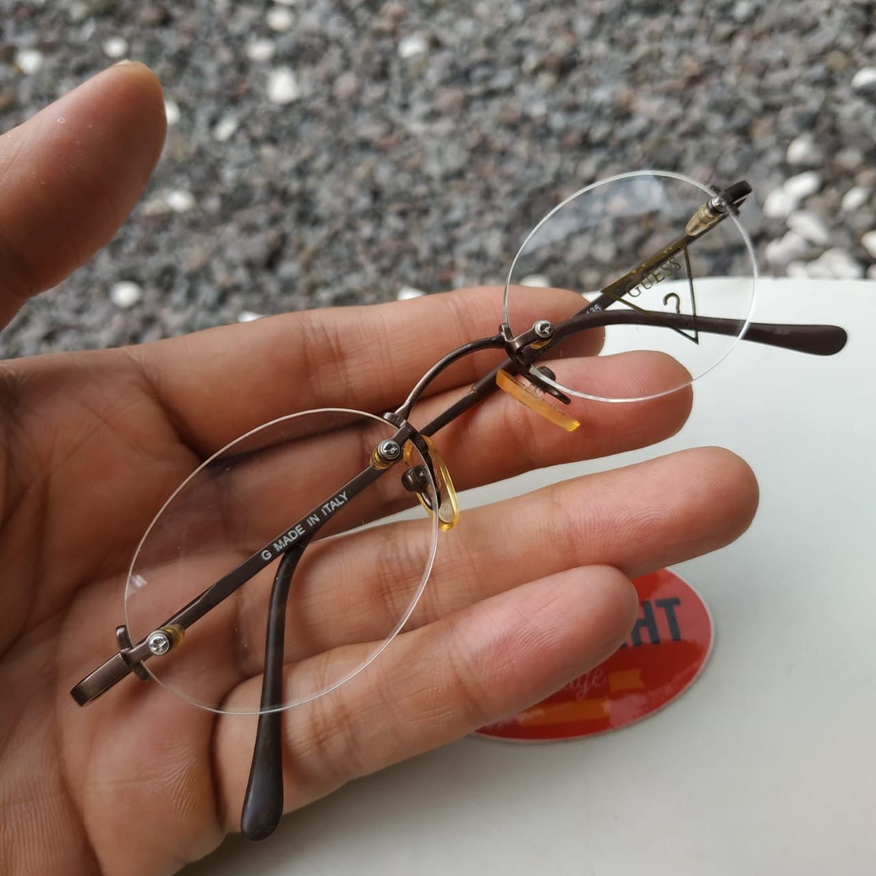 Guess × Vintage Vintage rimless glasses eyewear guess Size ONE SIZE - 2 Thumbnail