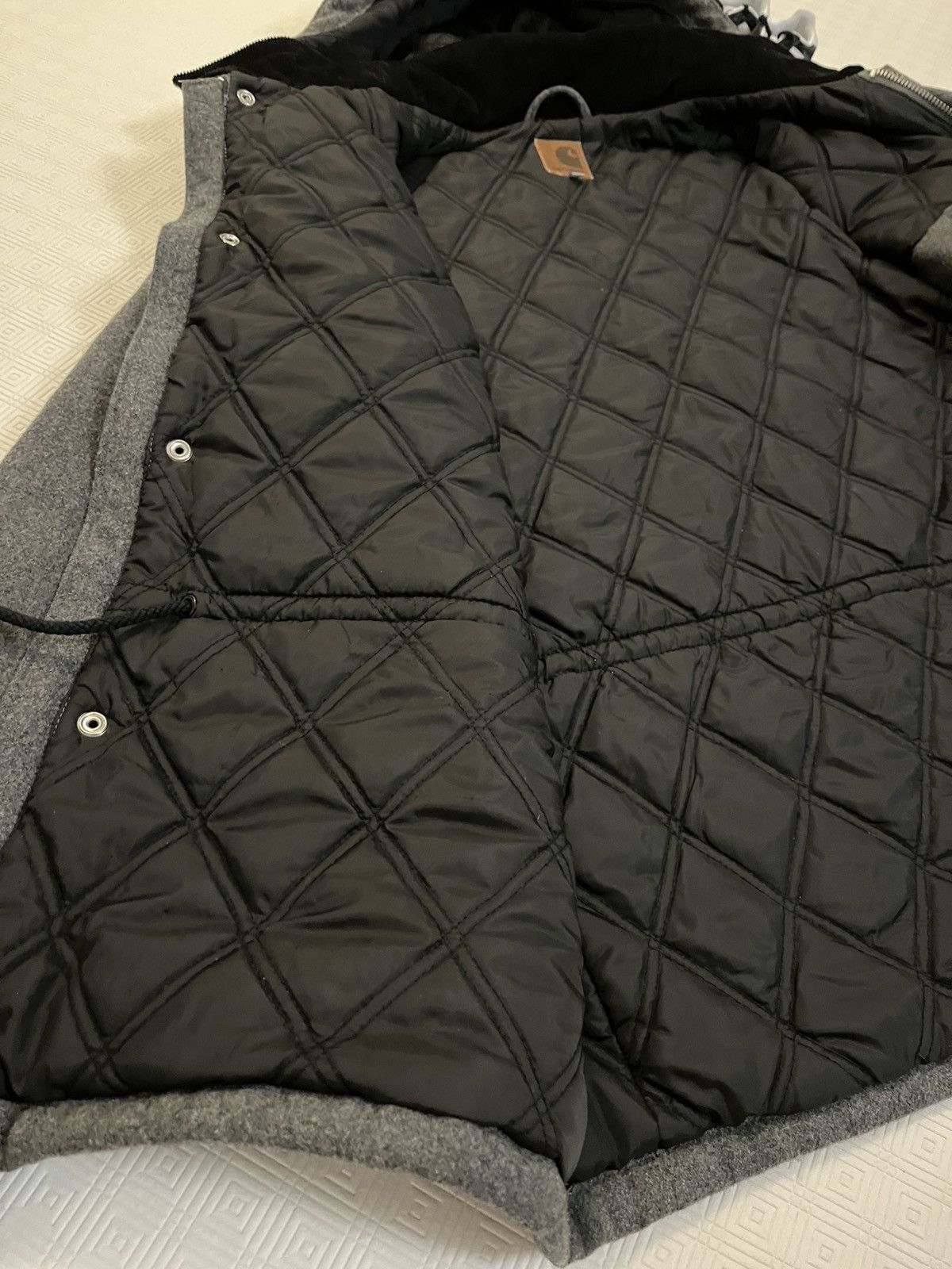 Carhartt Carhartt WIP Arctic Coat Wool – Grey (Size L) Size US L / EU 52-54 / 3 - 6 Thumbnail