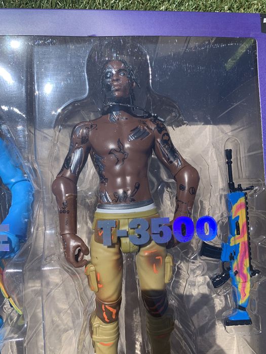 Travis Scott Travis Scott x Fortnite Figure Set | Grailed