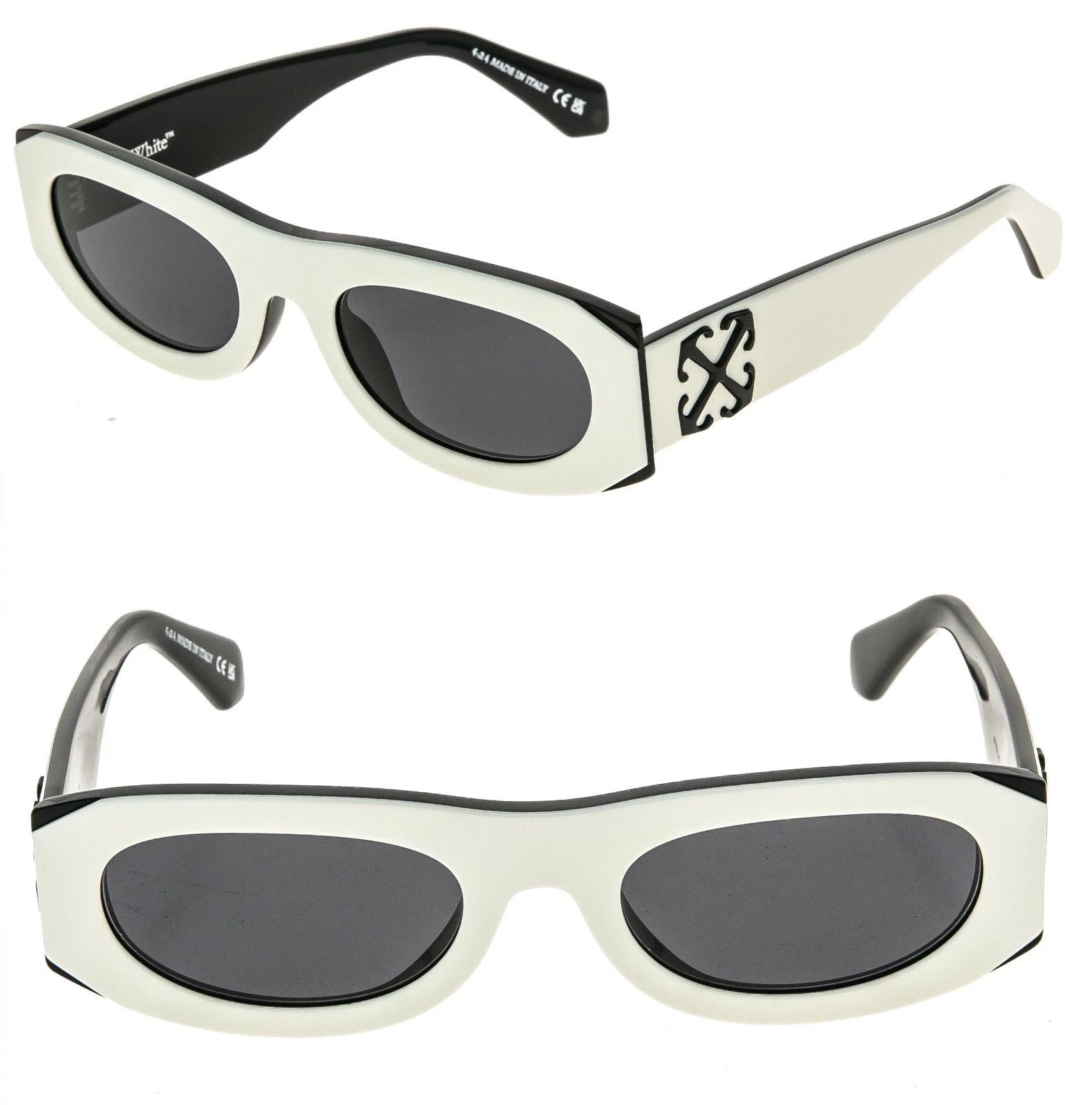 Off-White OFF-WHITE 13O OERI13O White Black ORLANDO Sunglasses 130 Size ONE SIZE - 1 Thumbnail
