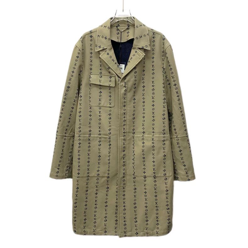 Louis Vuitton Louis Vuitton 22 brown logo presbyopic striped cotton lape Size US M / EU 48-50 / 2 - 1 Thumbnail