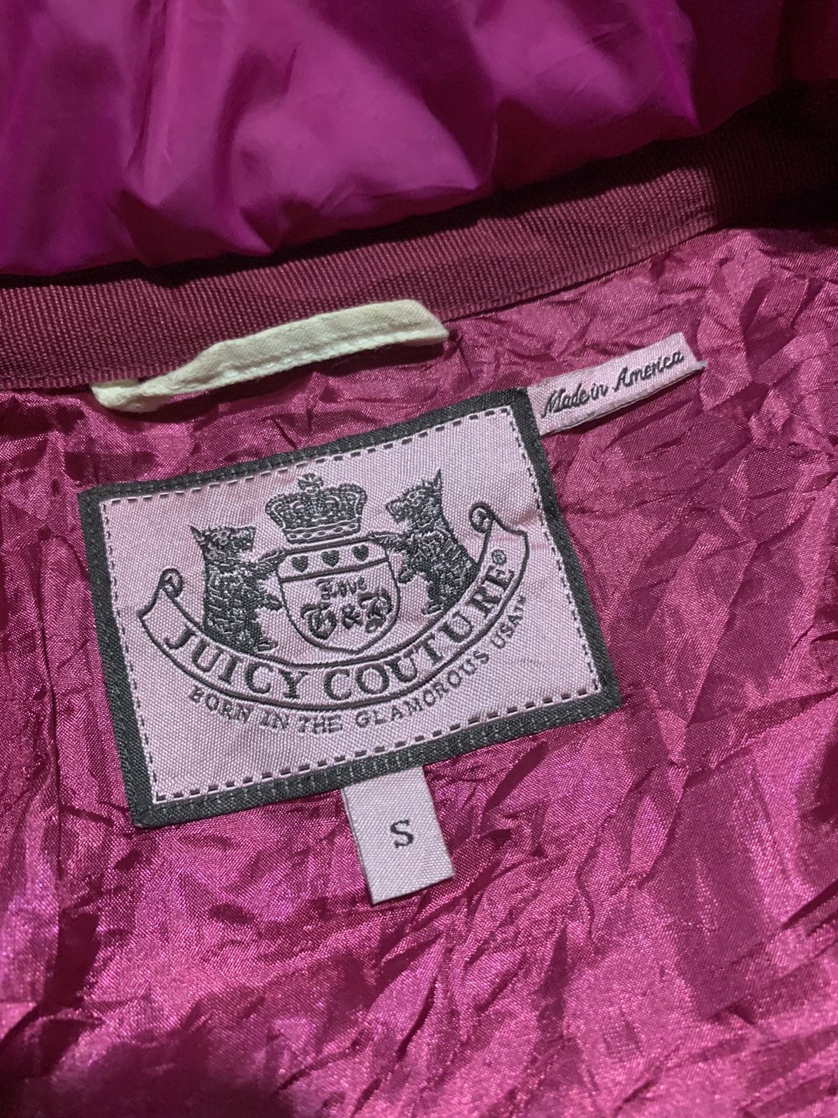 Juicy Couture × Juicy Couture Jeans Juicy Couture puffer fur jacket embroidery Size M / US 6-8 / IT 42-44 - 11 Thumbnail