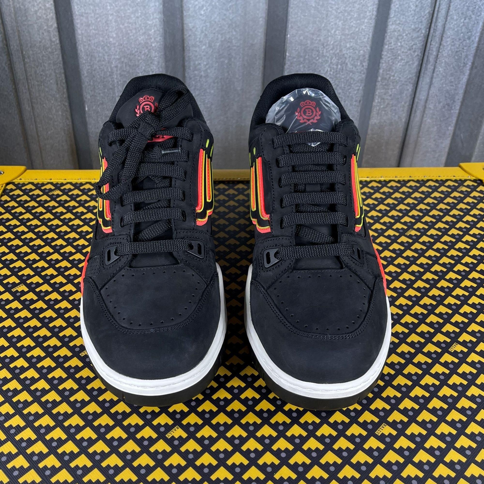 Bally Bally Kuba Black Leather Low Top Sneakers US 6 Size US 6 / EU 39 - 3 Thumbnail