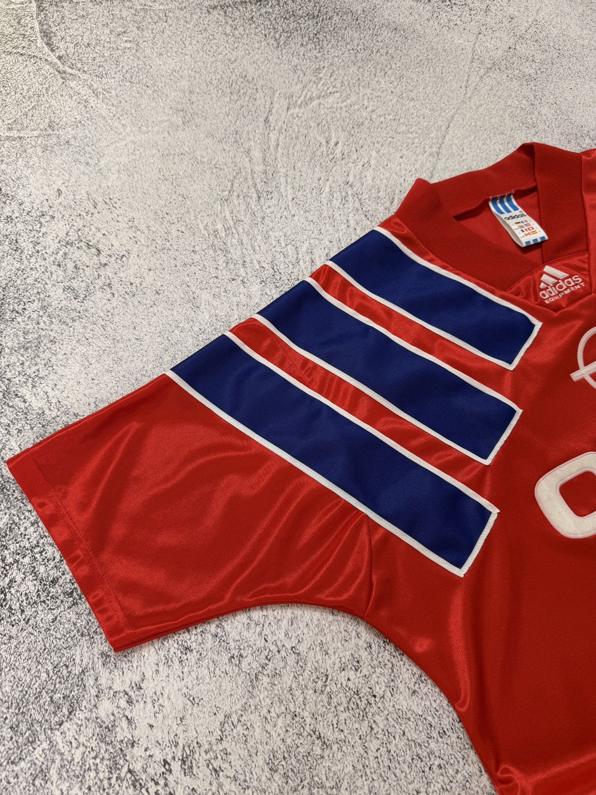 Adidas VTG ADIDAS FC BAYERN MUNICH 1991-1993 HOME FOOTBALL SHIRT Size US L / EU 52-54 / 3 - 8 Thumbnail