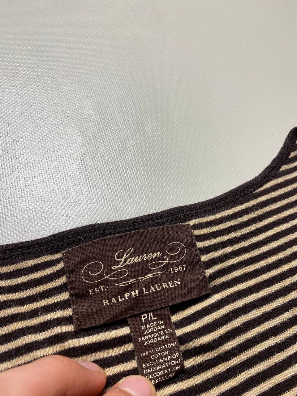 Polo Ralph Lauren Polo Ralph Lauren Vintage Longsleeve Size L / US 10 / IT 46 - 2 Thumbnail