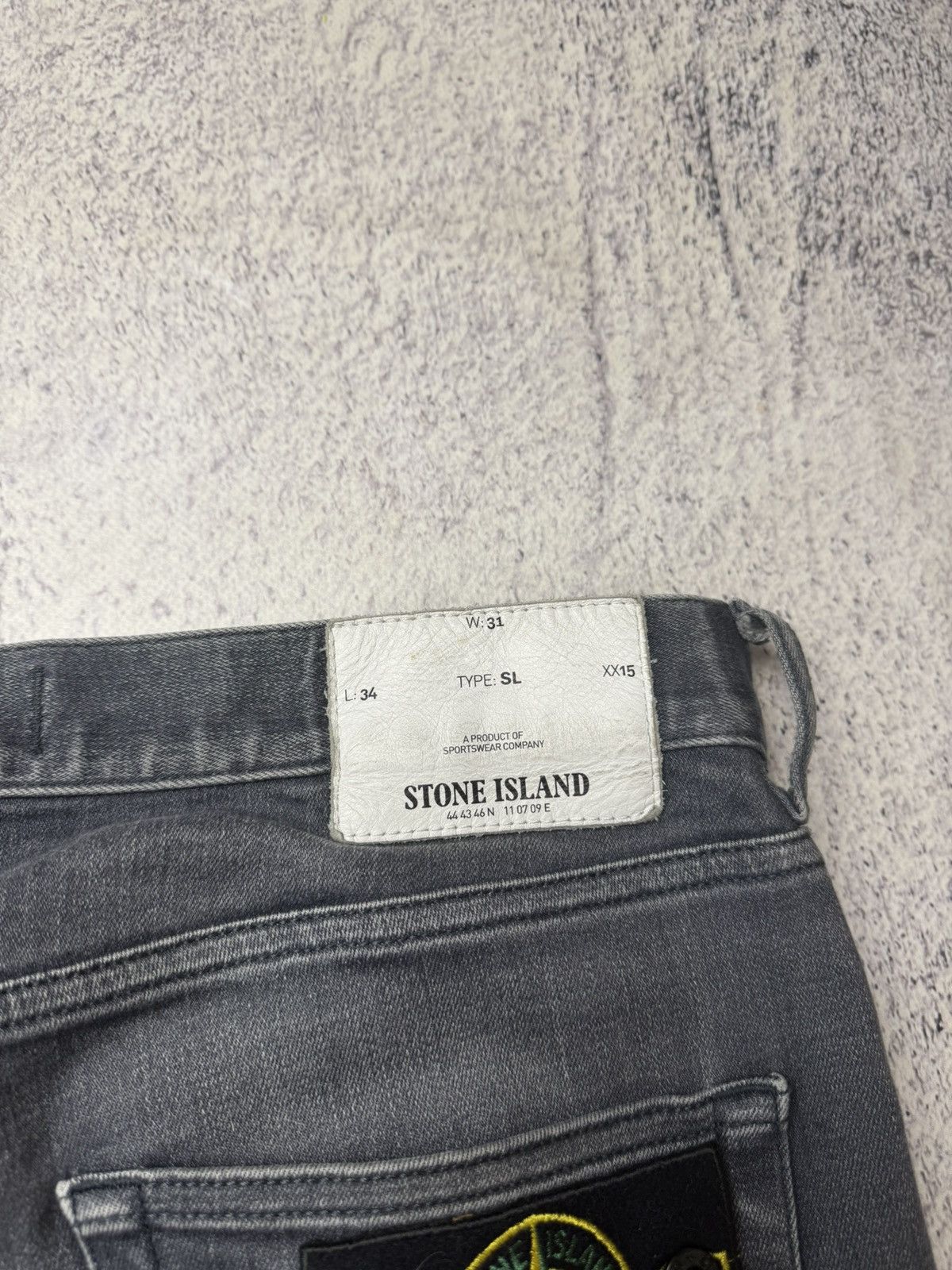 Stone Island Stone Island Grey Jeans Size US 31 - 6 Thumbnail