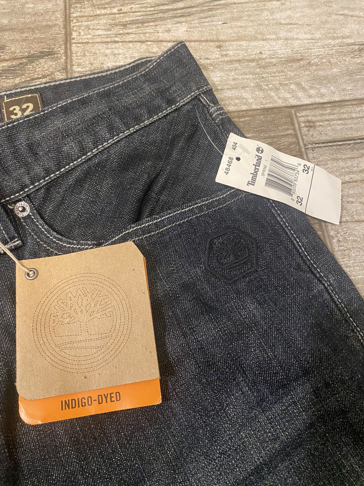 Timberland Timberland Indigo-Dyed Straight Leg Jeans Size US 32 / EU 48 - 4 Thumbnail