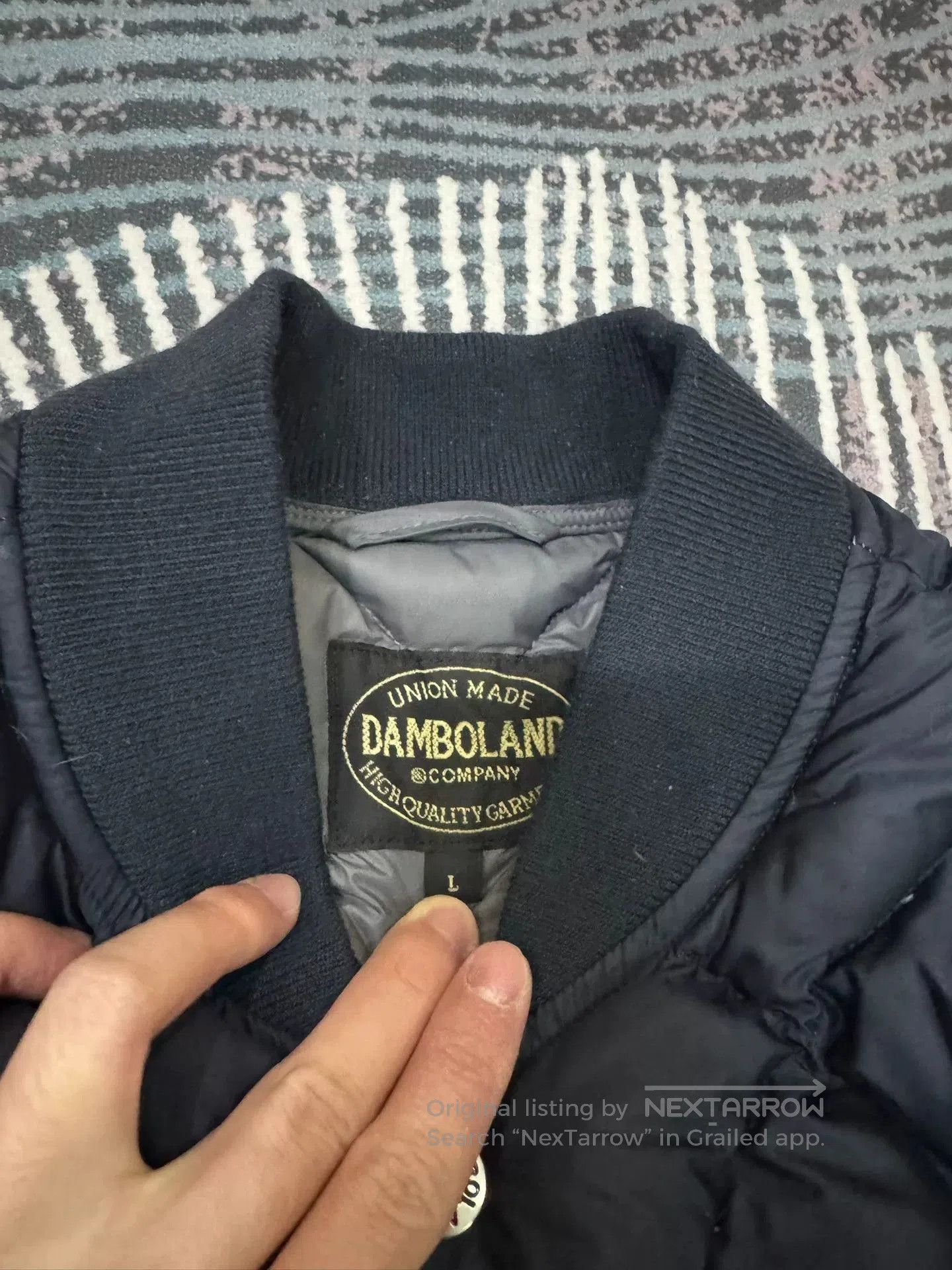 DOMREBEL DAMBOLAND 1950S Loose Duck Down Jacket. Size US L / EU 52-54 / 3 - 2 Thumbnail