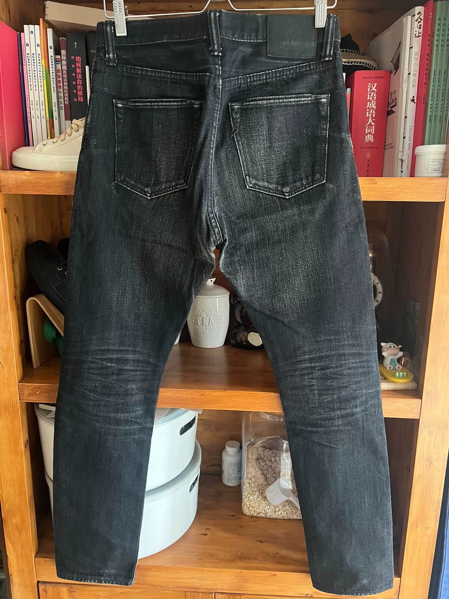 Pure Blue Japan Pure Blue Japan Selvedge Washed Black Jeans Size US 32 / EU 48 - 7 Thumbnail