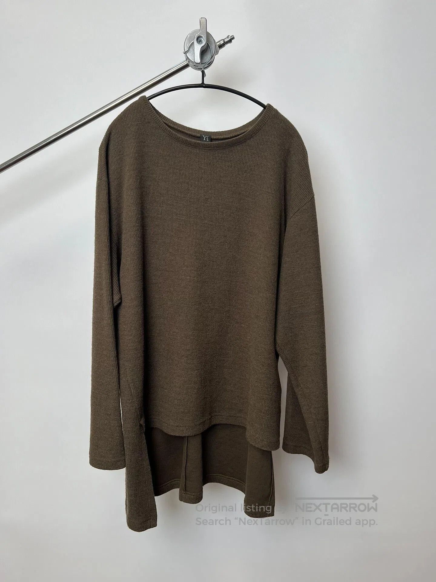 Yohji Yamamoto Yohji Yamamoto Wool Blend Knit Sweater. Size US M / EU 48-50 / 2 - 1 Thumbnail