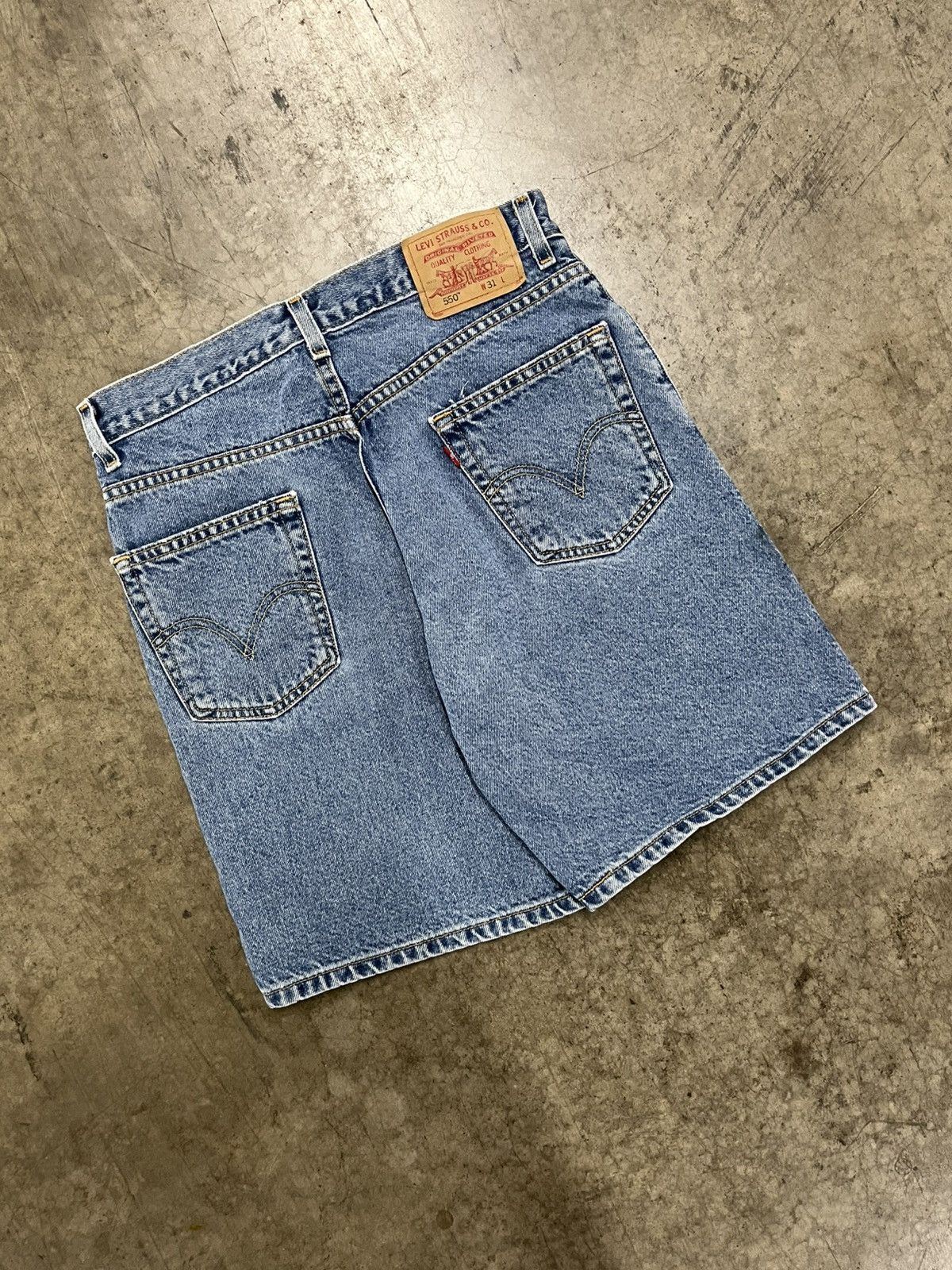 Levi's Levis vintage 550 jorts streetwear hype baggy summer Size US 30 / EU 46 - 1 Thumbnail