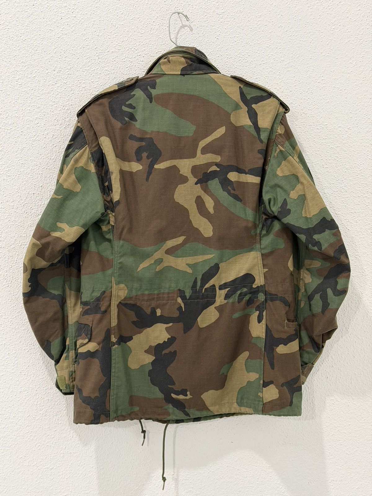 Vintage M-65 Coat Cold Weather Field Jacket Woodland Camo XS SHORT Size US XS / EU 42 / 0 - 3 Thumbnail