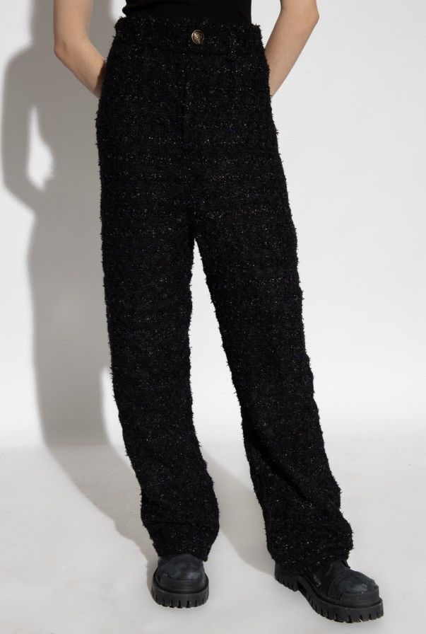 Balenciaga Balenciaga The Lost Tapes Tweed Baggy Trousers Size US 28 / EU 44 - 3 Thumbnail
