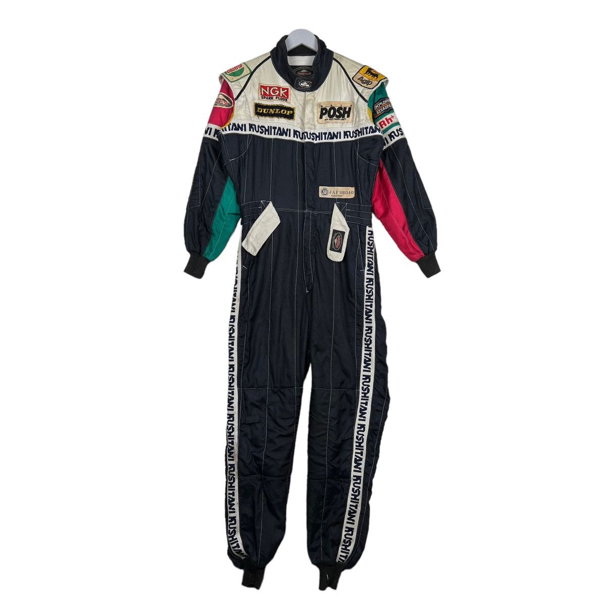 Gear for Sports 🔥 VINTAGE KUSHITANI RACING TEAM SUIT Size US 30 / EU 46 - 6 Thumbnail