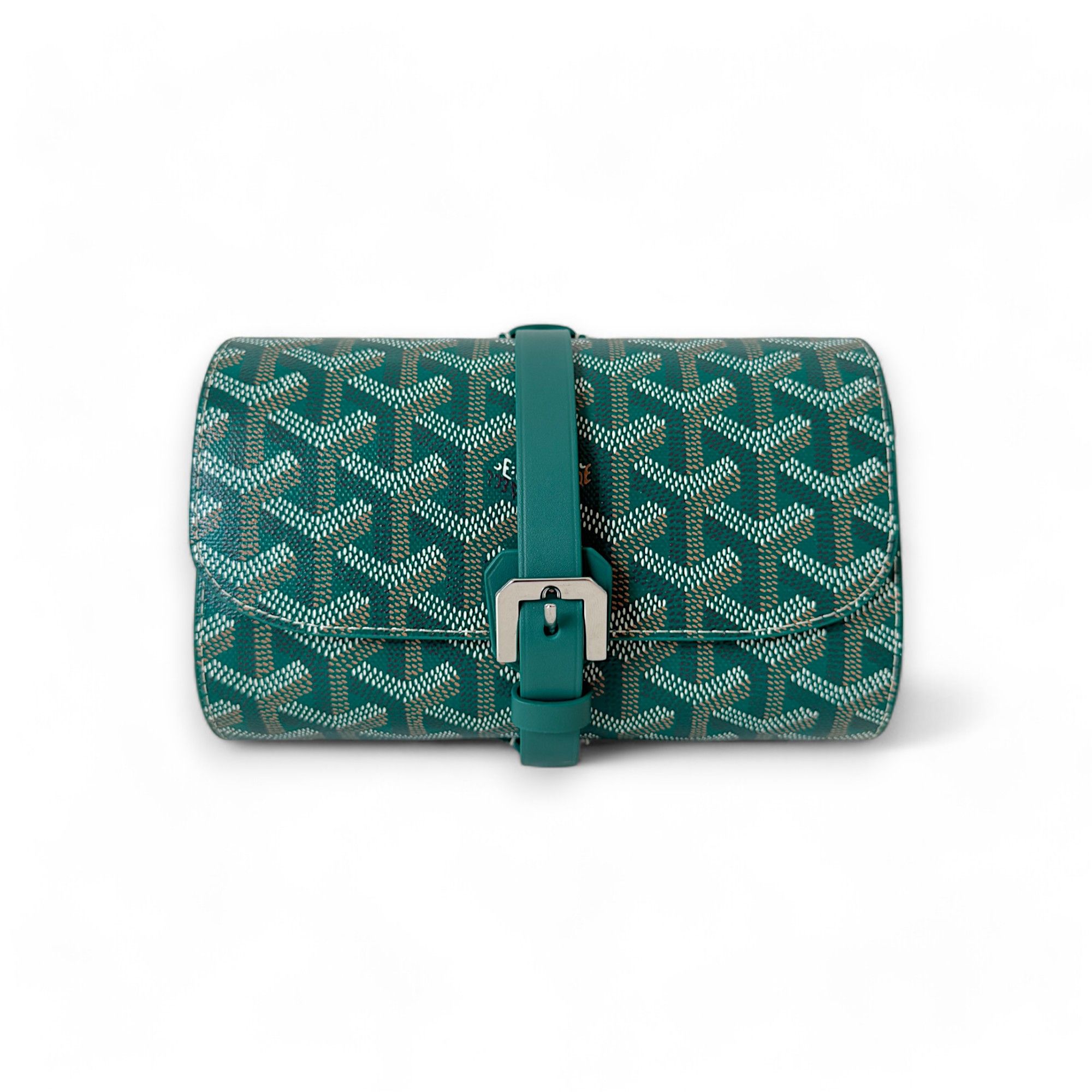 Goyard Double Travel Watch Case Green
