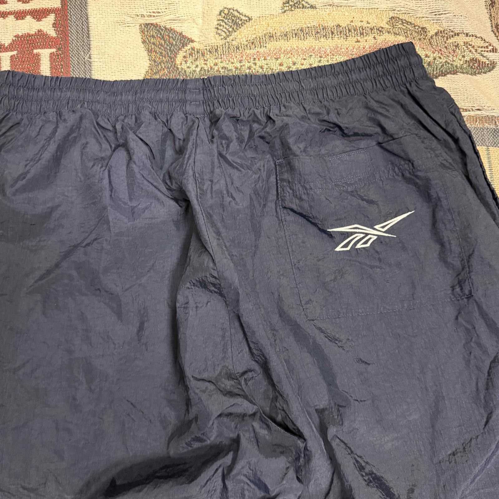 Reebok Vintage Reebok Embroidered Cuffed Track Pants Size US 34 / EU 50 - 1 Thumbnail
