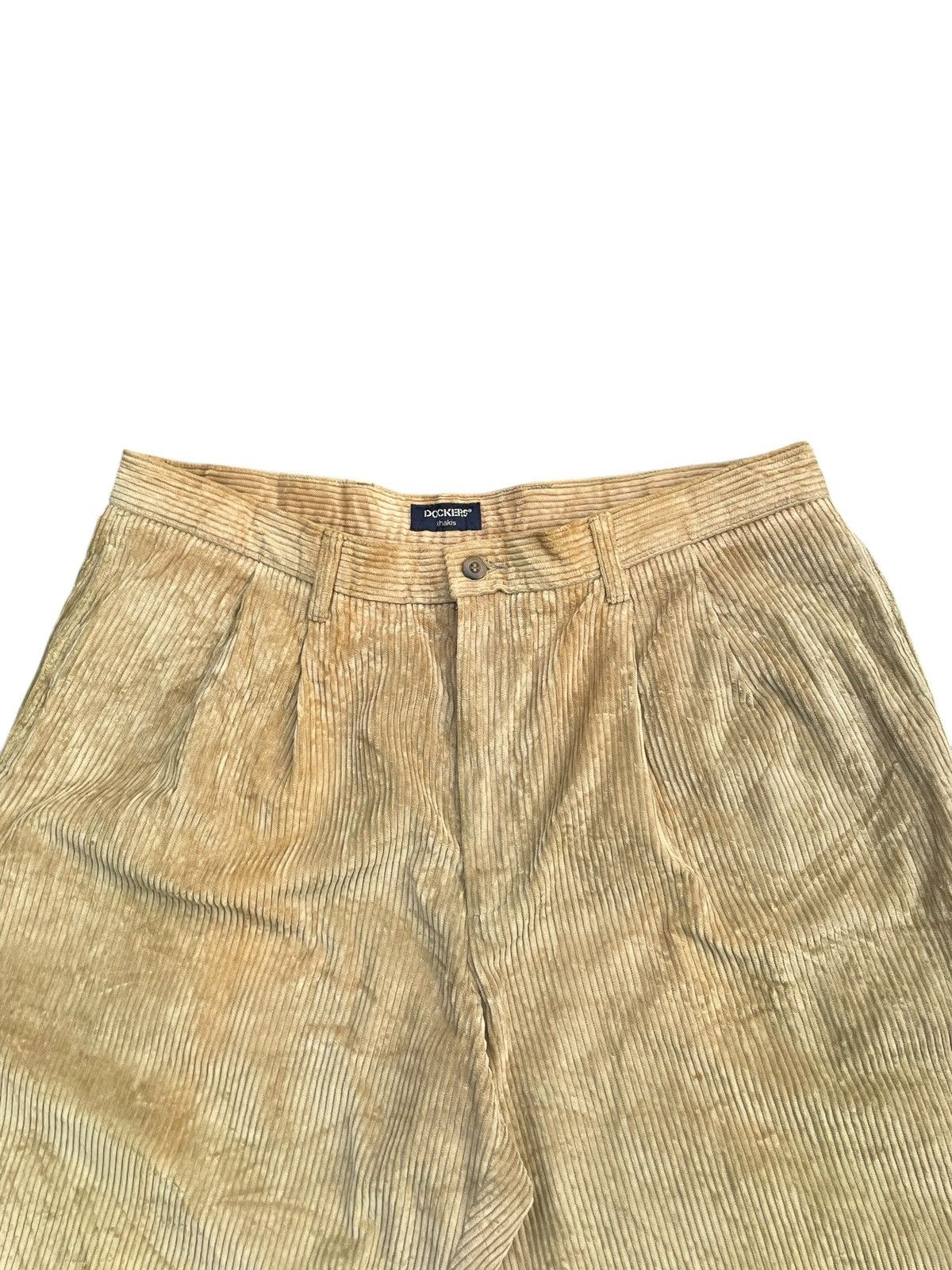 Dockers × Vintage Vintage Dockers Coduroy Trouser Size US 37 - 3 Thumbnail