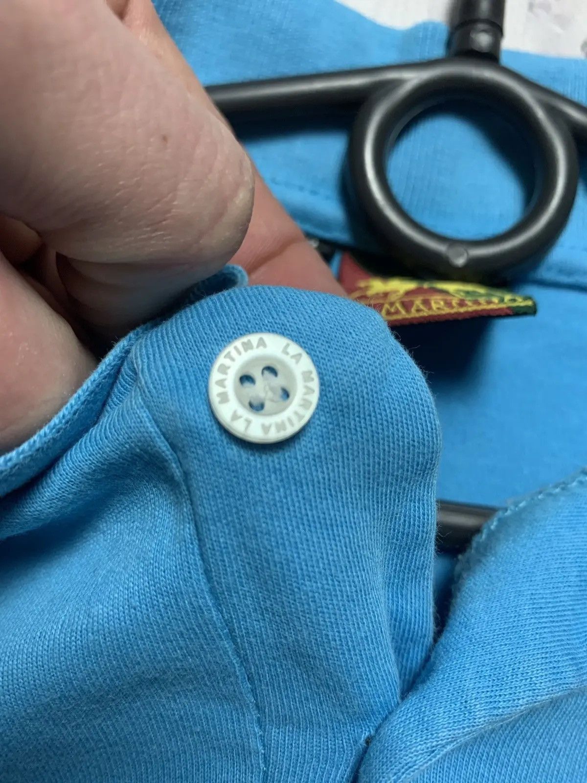La Martina × Porsche Design Vintage Porsche Racing La Martina long sleeve rugby polo Size US L / EU 52-54 / 3 - 6 Thumbnail