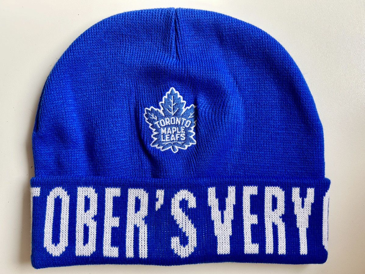 October's Very Own OVO X Toronto Maple Leafs Beanie Size ONE SIZE - 1 Thumbnail