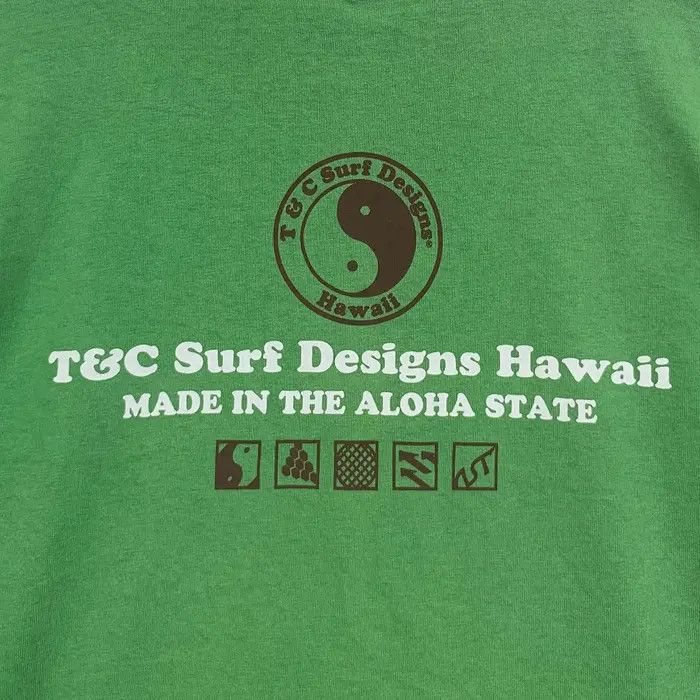 Vintage T&C SURF DESIGNS HAWAII Made In The Aloha Tee Shirt Size US XL / EU 56 / 4 - 5 Thumbnail