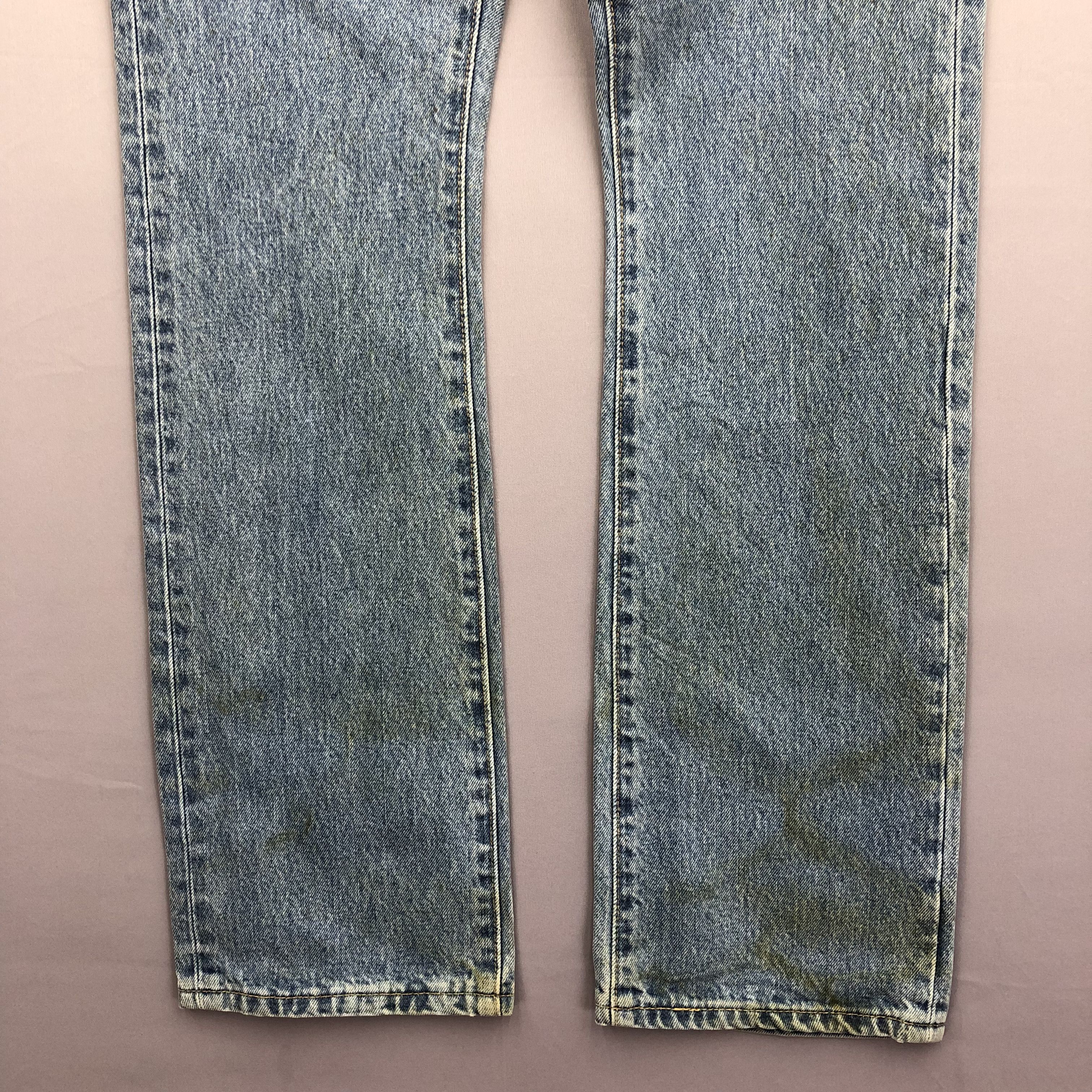 Levi's Vintage Y2K Levi's 517 Flare Jeans Levis Bootcut Faded Denim Size US 30 / EU 46 - 7 Thumbnail