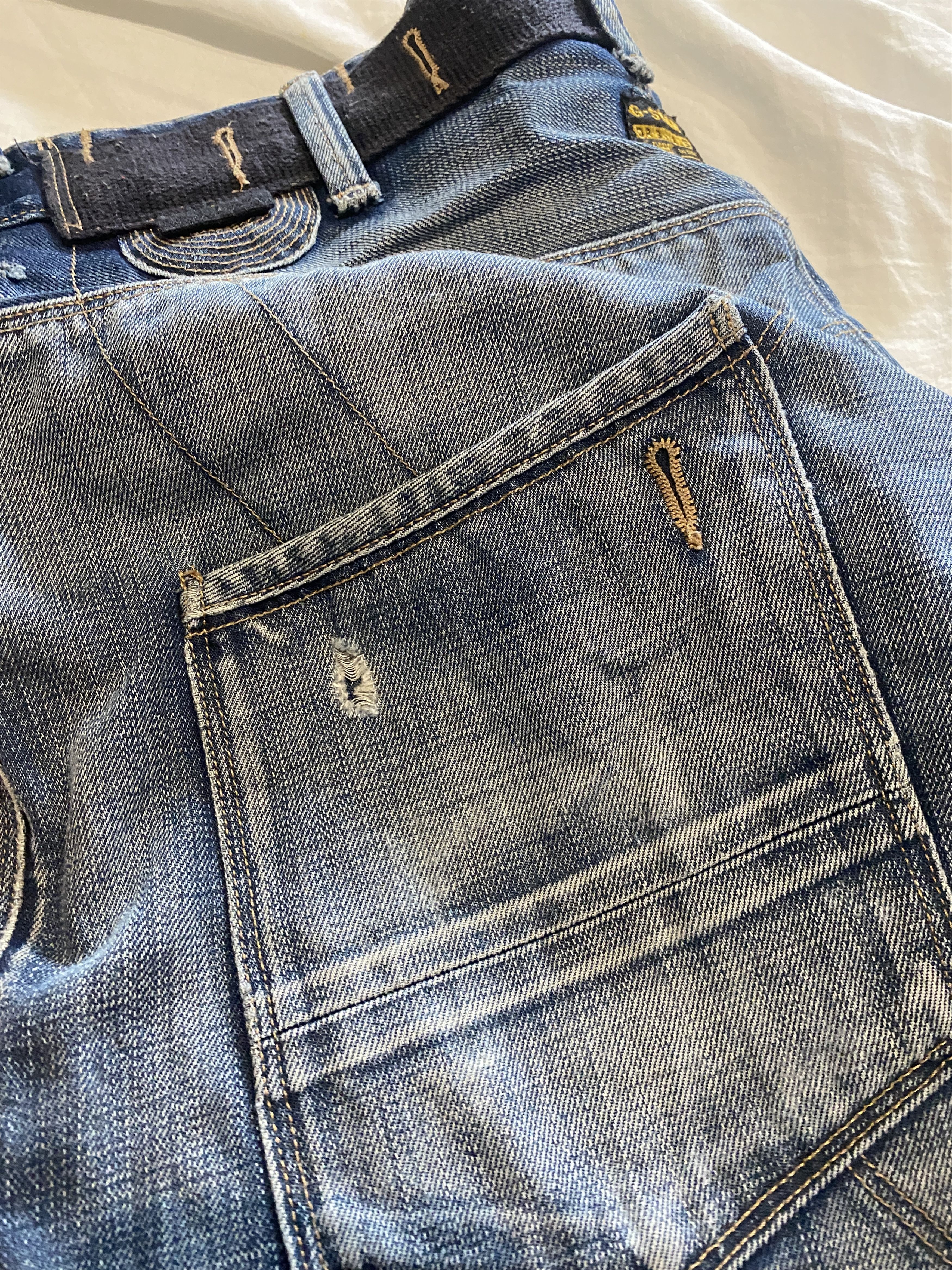 G-Star G Star Raw Fire Elwood denim jeans pants y2k opium Size US 34 / EU 50 - 9 Thumbnail