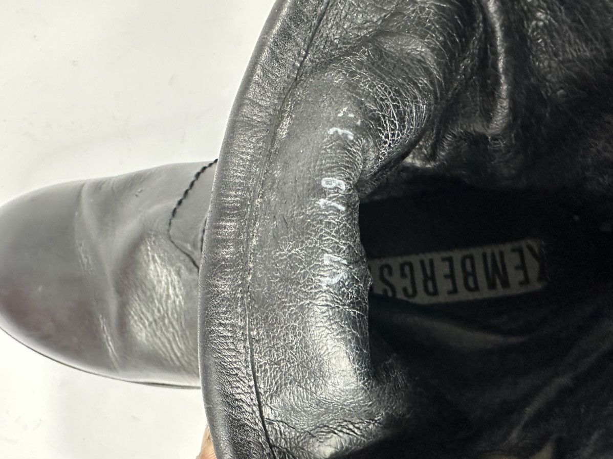 Dirk Bikkembergs Vintage Dirk Bikkembergs Black Leather Engineer Ankle Boots. Size US 6.5 / EU 39-40 - 12 Thumbnail