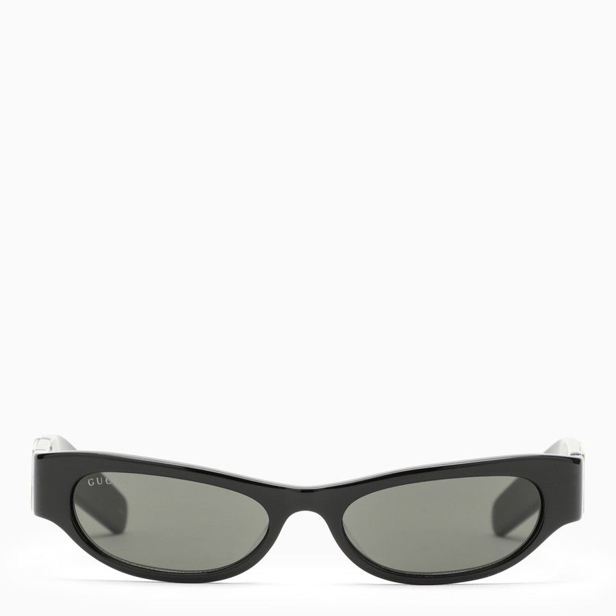 Gucci o1d2blof0824 Size: OS / Rectangular Sunglasses in Black Size ONE SIZE - 1 Thumbnail
