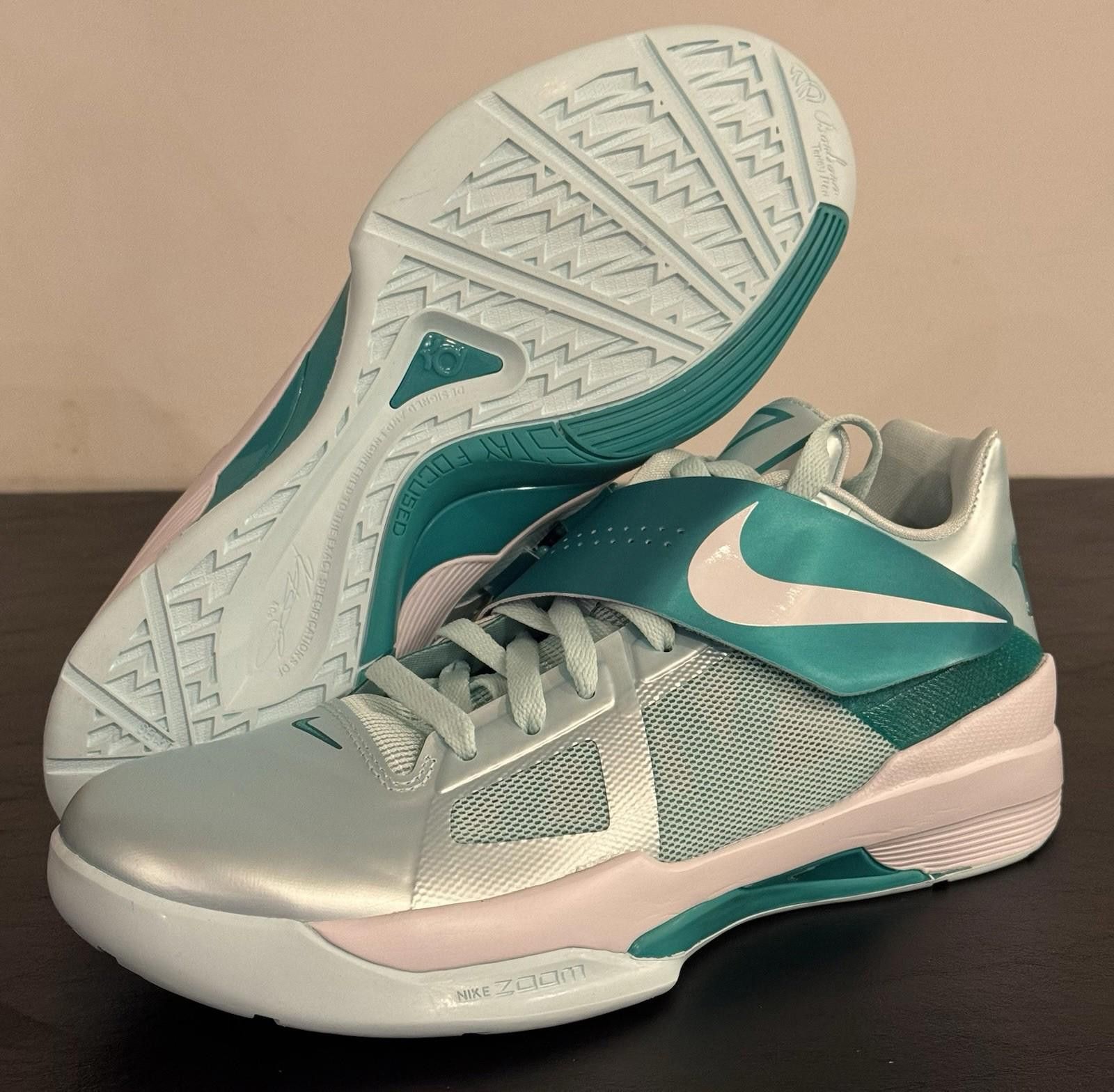 Nike Nike Zoom KD 4 “Easter” Mint Green Sneakers IB3550-300 Men's Size US 9.5 / EU 42-43 - 7 Thumbnail